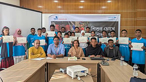 সুনামগঞ্জে প্রশিক্ষণ শেষে সনদ পেল শিশু সাংবাদিকরা
