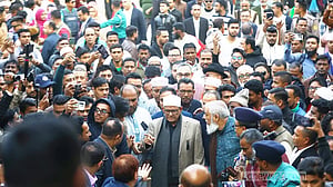 সিলেটে শাহজালালের মাজারে মির্জা ফখরুল