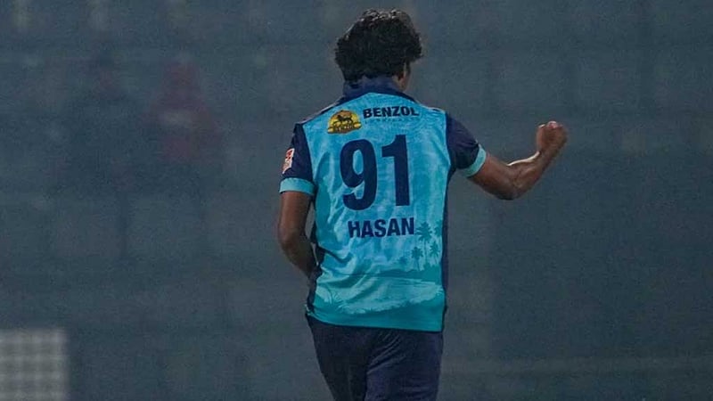 হাসানের দারুণ বোলিংয়ে অবশেষে নোয়াখালীর জয়
