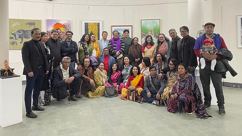 জয়নুল গ্যালারিতে শিল্পকর্ম প্রদর্শনী