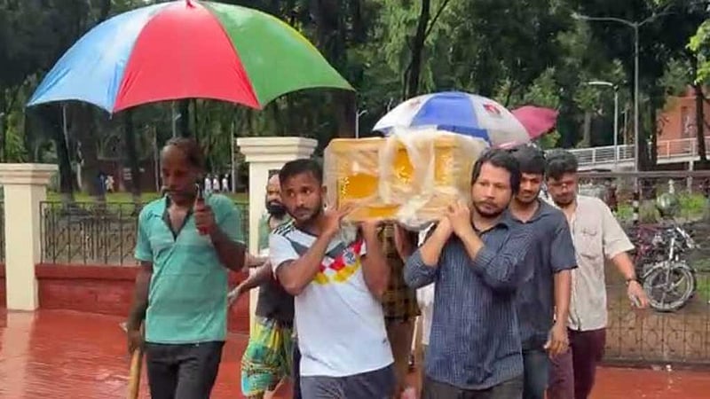 বুদ্ধিজীবী কবরস্থানে স্থানান্তর হল আহমদ ছফার কবর