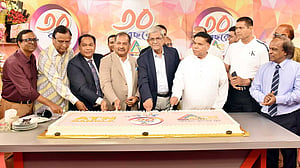 এটিএন বাংলার প্রতিষ্ঠাবার্ষিকীর অনুষ্ঠানে স্থানীয় সরকার ও তথ্যমন্ত্রী