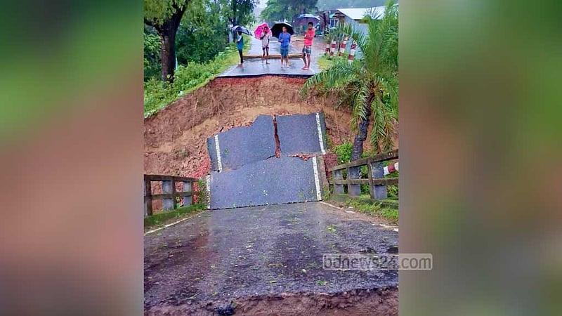 বন্যা পরিস্থিতির আরও অবনতি, বান্দরবান যোগাযোগ বিচ্ছিন্ন