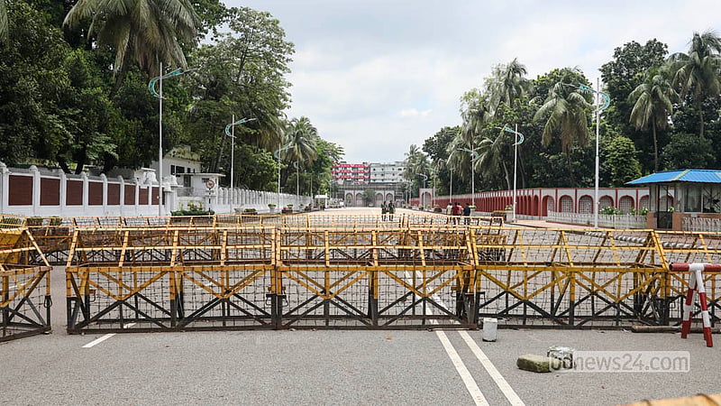 রাষ্ট্রপতির শপথ: বঙ্গভবন ঘিরে যান চলাচল নিয়ন্ত্রণ
