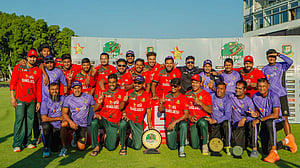 সহজ ম্যাচে নাটক জমিয়ে সিরিজ জয় বাংলাদেশের