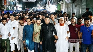 হাফিজ উদ্দিন ভারপ্রাপ্ত রাষ্ট্রপতি হওয়ায় ভোলায় আনন্দ মিছিল