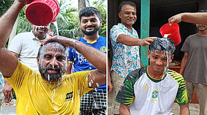 দুধ দিয়ে গোসল করে ব্রাজিল ছেড়ে আর্জেন্টিনার সমর্থক হলেন ২ যুবক