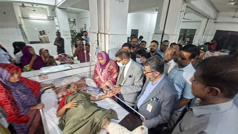 মিরপুরে দেয়াল ধসে আহতদের চিকিৎসার খরচ সরকার বহন করবে: স্বাস্থ্যমন্ত্রী