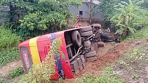 হবিগঞ্জে দুই বাসের সংঘর্ষে ১ চালক নিহত