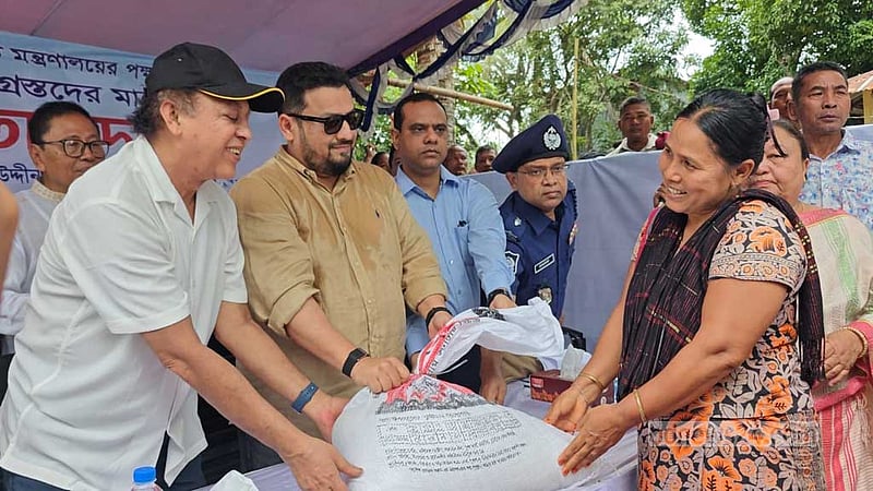 সরকারের আগাম পদক্ষেপে বন্যায় ক্ষয়ক্ষতি কম হয়েছে: পার্বত্য প্রতিমন্ত্রী