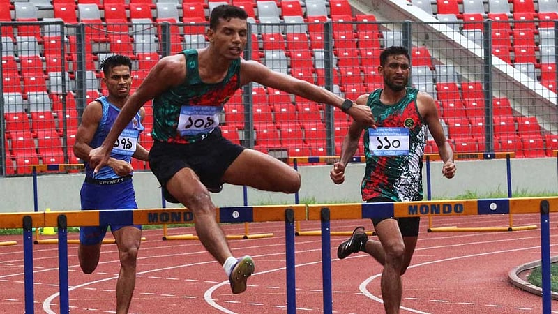 ৪০০ মিটার হার্ডলসে নাজিমুল রনি ১৮তম