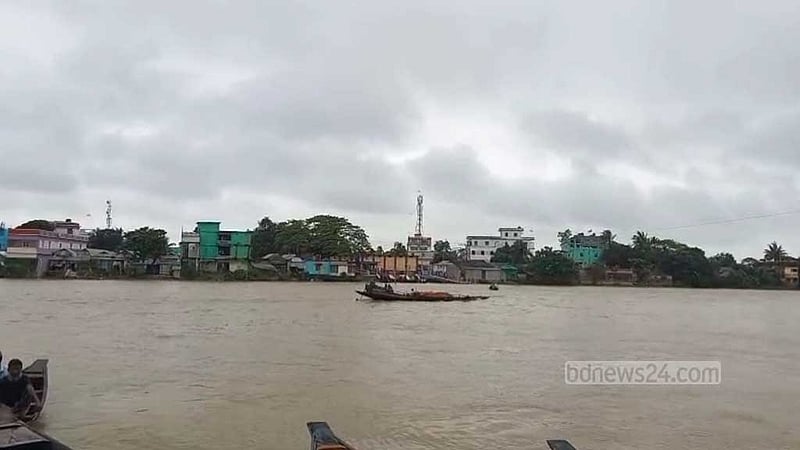 নেত্রকোণায় উপদাখালির পানি আরও বেড়েছে