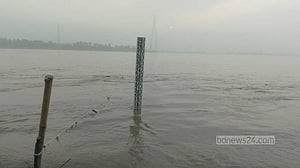 তিস্তায় বাড়ছে পানি, ৫ জেলায় স্বল্পমেয়াদি বন্যার শঙ্কা