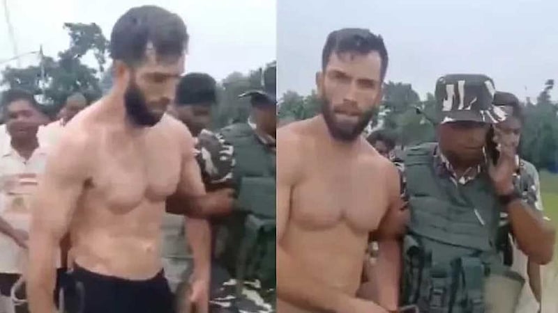 ভারতের সীমান্তে পাসপোর্টবিহীন সাবেক ‘মার্কিন নৌসেনা’ গ্রেপ্তার