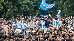 ঢাবি ক্যাম্পাস যেন এক টুকরো আর্জেন্টিনা