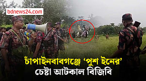 চাঁপাইনবাবগঞ্জে ২০ জনকে ‘পুশ ইনের’ চেষ্টা ঠেকাল বিজিবি