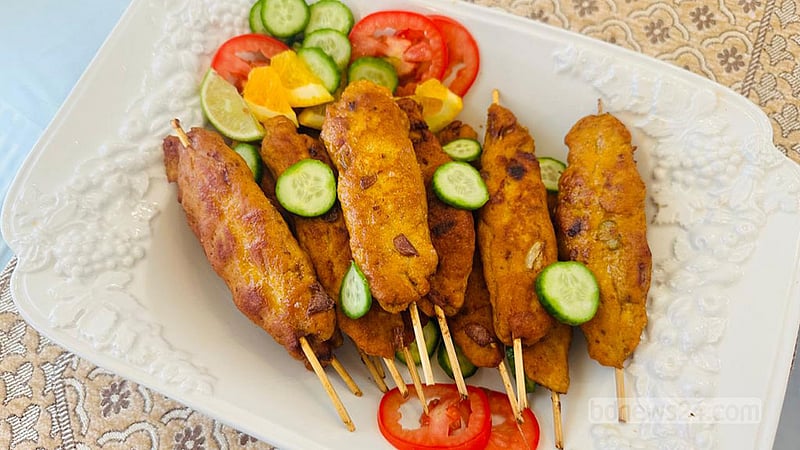 মন মাতানো স্বাদে কাশ্মিরি কাবাব