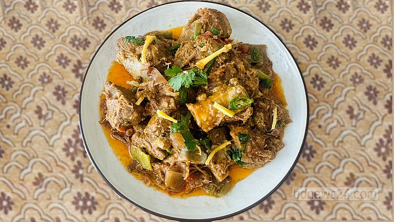 সহজ রেসিপিতে কড়াই মাটন