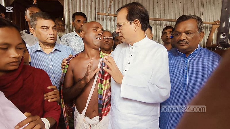 লালমনিরহাটে নন্দিনী হত্যা: দ্রুত অভিযোগপত্র দিয়ে বিচারের আশ্বাস ত্রাণমন্ত্রীর