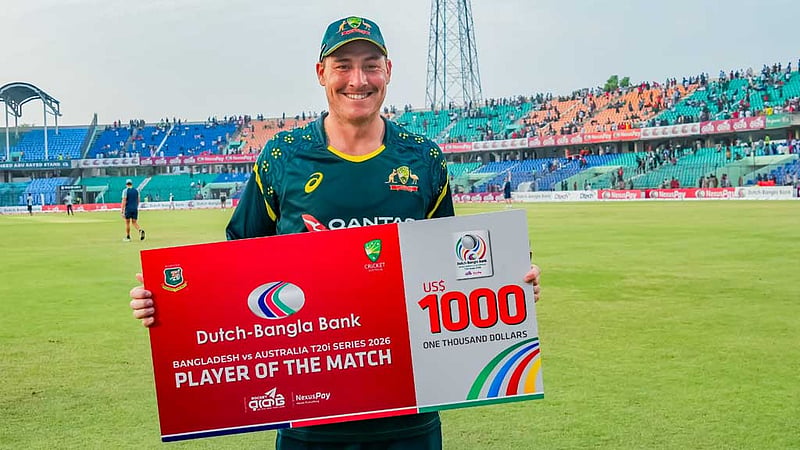 রেনশর ‘ভালোবাসার’ বোলিংয়ে বাংলাদেশের ভোগান্তি