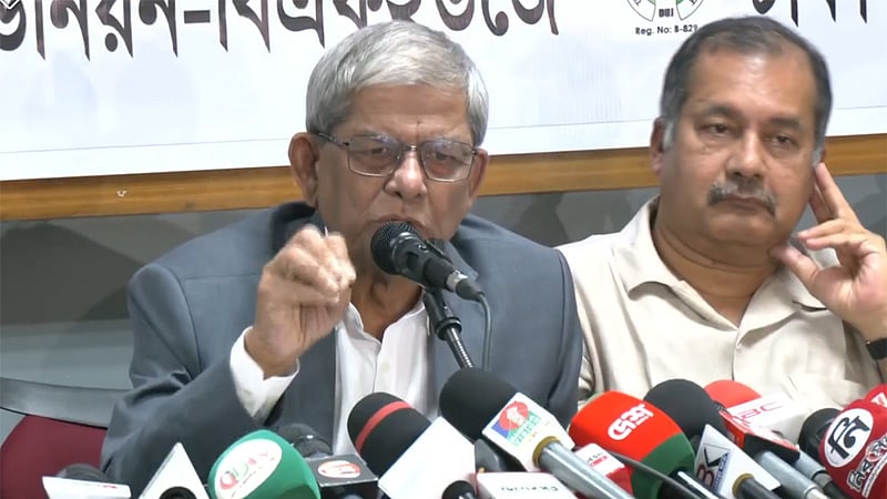 বিভিন্ন গোষ্ঠী আবার ‘মাথাচাড়া দিয়ে উঠছে’: ফখরুল