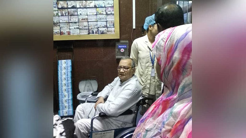 সিপিবি নেতা মুজাহিদুল ইসলাম সেলিম বারডেমে ভর্তি
