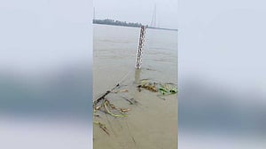 বিপৎসীমার উপরে তিস্তা নদীর পানি