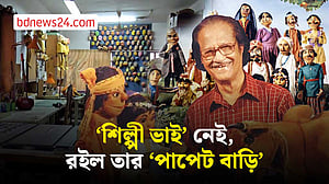 ‘শিল্পী ভাই’ নেই, রইল তার ‘পাপেট বাড়ি’