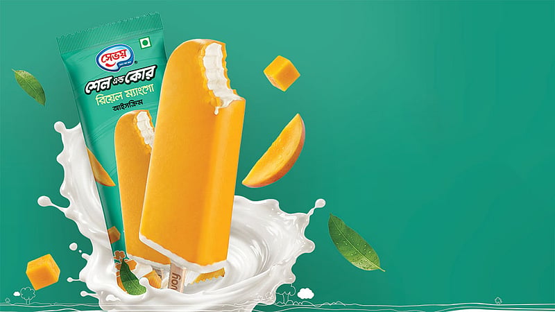আমের স্বাদে ‘শেল অ্যান্ড কোর রিয়েল ম্যাঙ্গো’