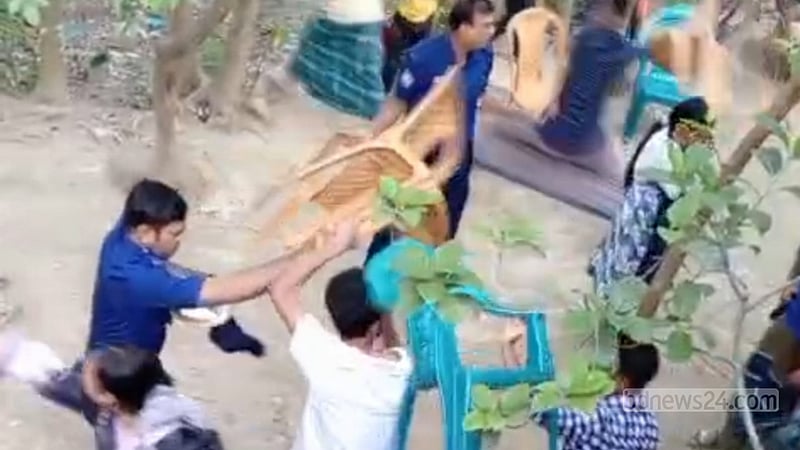বরিশালে পাওনা টাকা নিয়ে সালিশে দুপক্ষের সংঘর্ষে শ্রমিক নিহত