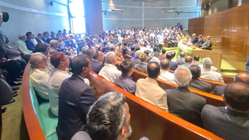 সংসদে সরকারি দলের সংসদীয় সভা বুধবার