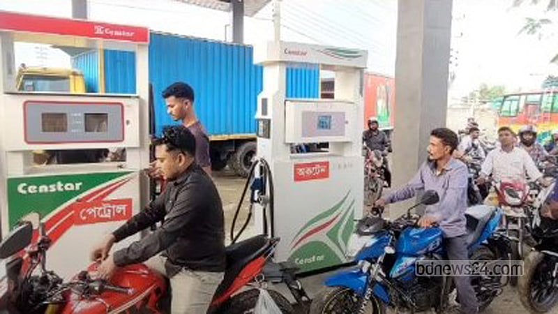 বগুড়ায় হেলমেট-ড্রাইভিং লাইসেন্স ছাড়া মিলবে না তেল