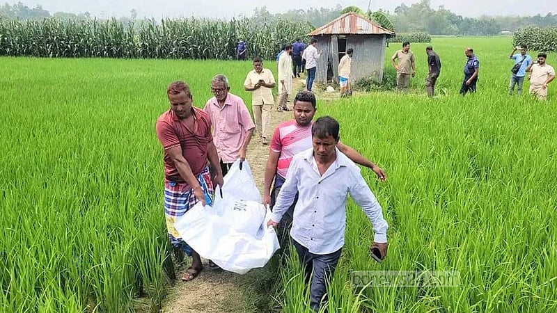 বগুড়ায় সেচ পাম্পঘর থেকে বৃদ্ধের মরদেহ উদ্ধার
