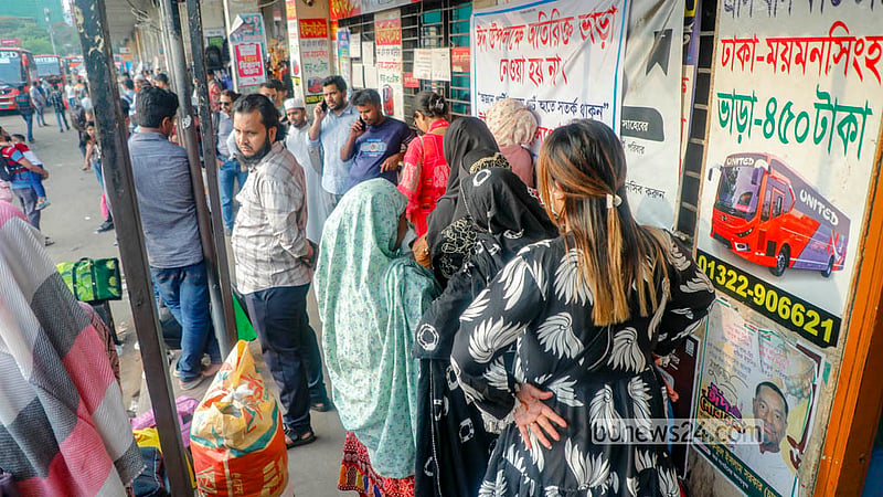 বাসে বাড়তি ভাড়া, বিভিন্ন এলাকায় জরিমানা