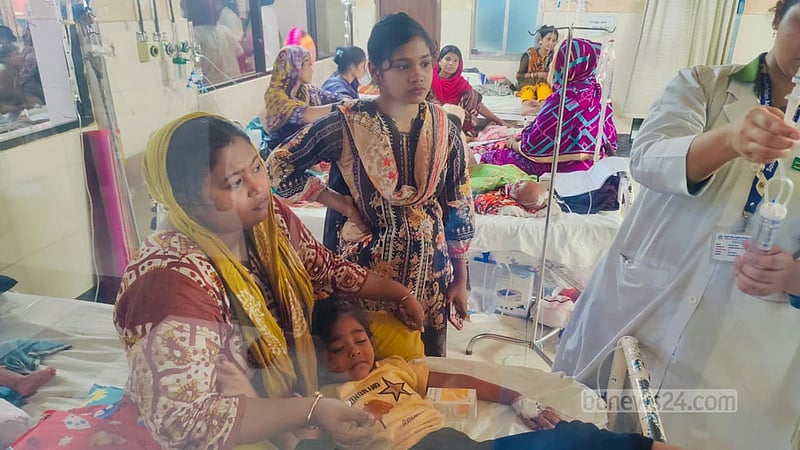 হামের উপসর্গ নিয়ে আরো তিন শিশুর মৃত্যু, নতুন শনাক্ত ১৬০