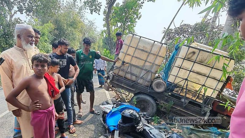 গোপালগঞ্জে মোটরসাইকেল-টমটম সংঘর্ষে কলেজ ছাত্র নিহত