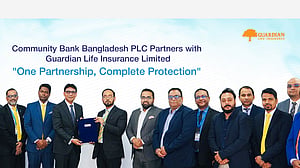 কমিউনিটি ব্যাংক ও গার্ডিয়ান লাইফ ইন্স্যুরেন্সের চুক্তি