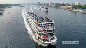 লঞ্চে ঈদযাত্রা