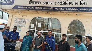 নোয়াখালীতে তেলের কৃত্রিম সংকট, ২ ফিলিং স্টেশনকে জরিমানা