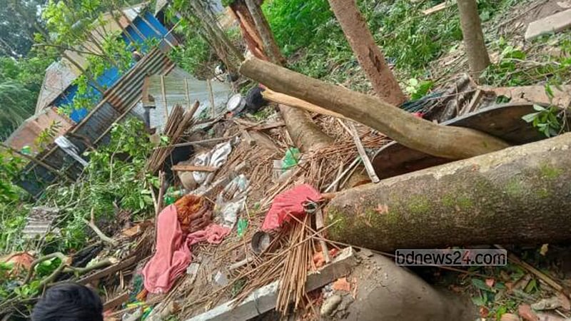 পঞ্চগড়ে কালবৈশাখীর তাণ্ডব, গাছচাপায় বৃদ্ধা নিহত