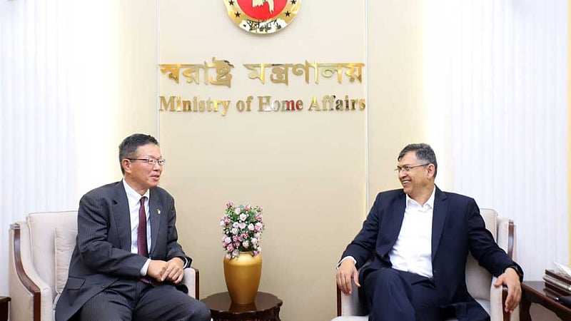 পুলিশ পুনর্গঠনে জাপানের সহযোগিতা চান স্বরাষ্ট্রমন্ত্রী