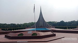 শহীদদের শ্রদ্ধা জানাতে প্রস্তুত জাতীয় স্মৃতিসৌধ