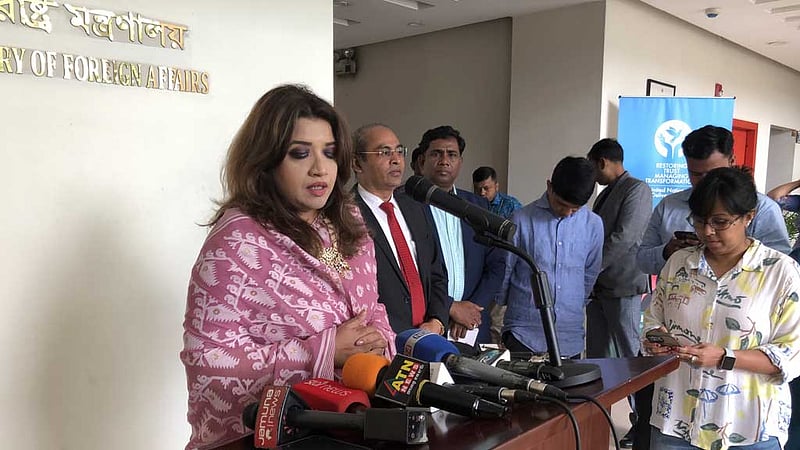 প্রতিটি দেশের সঙ্গে বাংলাদেশের সম্পর্ক ‘ইউনিক’: শামা ওবায়েদ