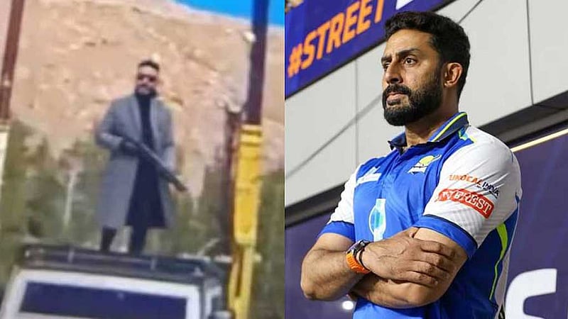 ‘কিং’: এবার খলনায়ক অভিষেকের ‘লুক’ ফাঁস