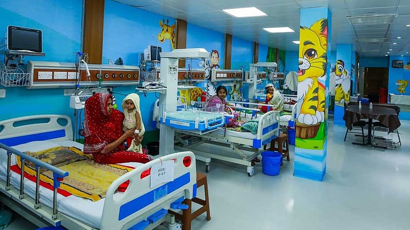হাম: দুই হাসপাতালে সিটি ব্যাংকের সহায়তা