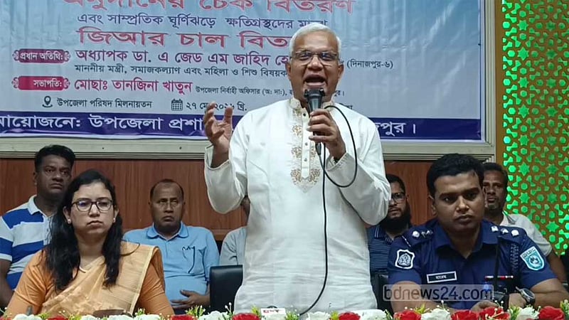 মন্ত্রীর বেতন দিয়ে সংসার চলে না, তাই রোগী দেখি: সমাজকল্যাণ মন্ত্রী