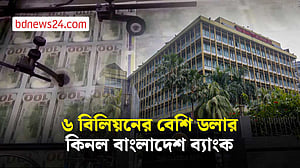 চলতি অর্থবছরে এ পর্যন্ত ৬ বিলিয়নের বেশি ডলার কিনল বাংলাদেশ ব্যাংক