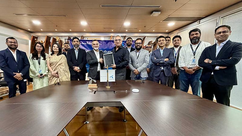 আর্থিক সেবা প্রসারে একসঙ্গে কাজ করবে গ্রামীণফোন ও প্রাইম ব্যাংক ফিনটেক
