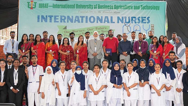 ‘নার্সেস দিবসে’ আইইউবিএটির স্বাস্থ্য পরীক্ষার কর্মসূচি