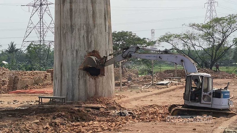 জামালপুরে অবৈধ ইটভাটা ধ্বংস, ৩ লাখ টাকা জরিমানা